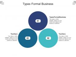 Types formal business ppt powerpoint presentation gallery elements cpb