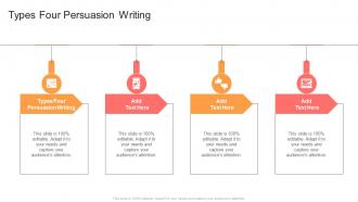 Types Four Persuasion Writing In Powerpoint And Google Slides Cpb