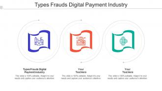 Types Frauds Digital Payment Industry Ppt Powerpoint Presentation Icon Introduction Cpb