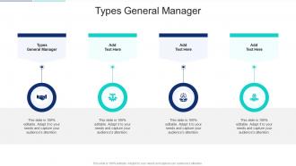 Types General Manager In Powerpoint And Google Slides Cpb