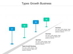 Types growth business ppt powerpoint presentation files cpb