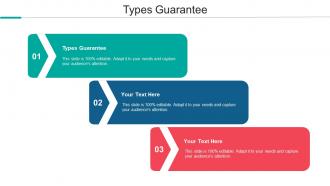 Types Guarantee Ppt Powerpoint Presentation Slides Deck Cpb