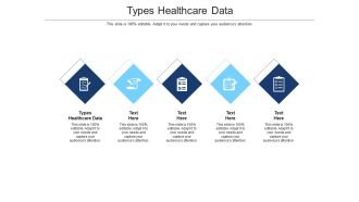 Types healthcare data ppt powerpoint presentation introduction cpb
