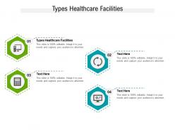 Types healthcare facilities ppt powerpoint presentation slides maker cpb