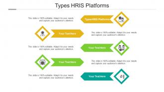 Types hris platforms ppt powerpoint presentation file example cpb