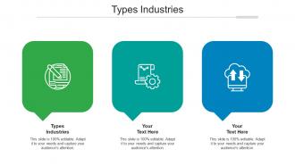 Types industries ppt powerpoint presentation outline templates cpb