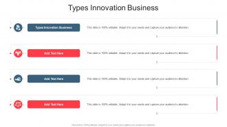 Types Innovation Business In Powerpoint And Google Slides Cpb