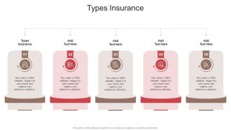 Types Insurance In Powerpoint And Google Slides Cpb