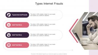 Types Internet Frauds In Powerpoint And Google Slides Cpb