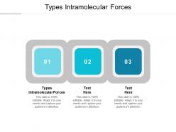 Types intramolecular forces ppt powerpoint presentation pictures slides cpb