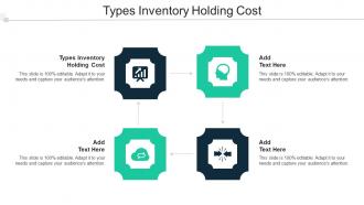 Types Inventory Holding Cost Ppt Powerpoint Presentation Gallery Slide Cpb