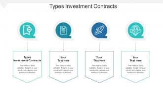 Types investment contracts ppt powerpoint presentation portfolio maker cpb
