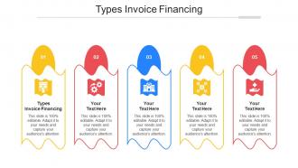 Types Invoice Financing Ppt Powerpoint Presentation Show Shapes Cpb