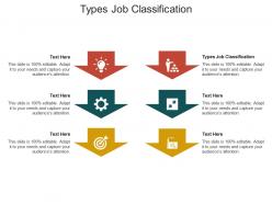 Types job classification ppt powerpoint presentation inspiration smartart cpb