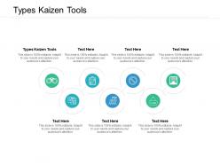 Types kaizen tools ppt powerpoint presentation gallery tips cpb