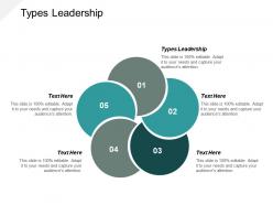 Types leadership ppt powerpoint presentation styles infographics cpb