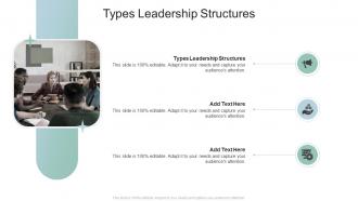 Types Leadership Structures In Powerpoint And Google Slides Cpb