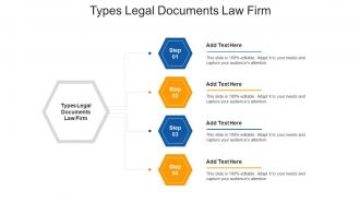 Types Legal Documents Law Firm Ppt Powerpoint Presentation Show Outfit Cpb