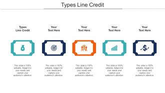Types Line Credit Ppt Powerpoint Presentation Summary Design Inspiration Cpb