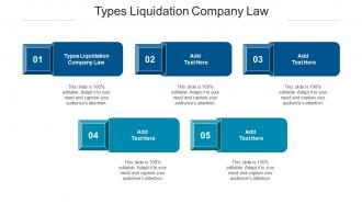 Types Liquidation Company Law Ppt Powerpoint Presentation Portfolio Graphics Design Cpb