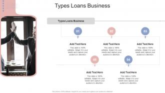 Types Loans Business In Powerpoint And Google Slides Cpb