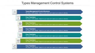 Types Management Control Systems Ppt Powerpoint Presentation Styles Graphics Cpb
