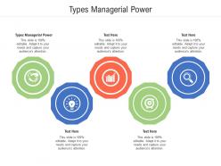 Types managerial power ppt powerpoint presentation infographic template slideshow cpb