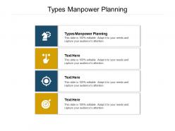 Types manpower planning ppt powerpoint presentation infographic template professional cpb