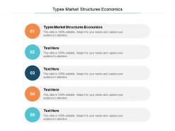 Types market structures economics ppt powerpoint presentation infographics guidelines cpb