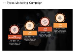 Types marketing campaign ppt powerpoint presentation infographics layout cpb