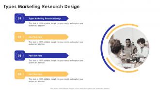 Types Marketing Research Design In Powerpoint And Google Slides Cpb
