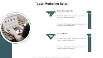 Types Marketing Roles In Powerpoint And Google Slides Cpb