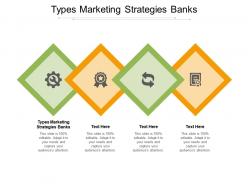 Types marketing strategies banks ppt powerpoint presentation infographic template ideas cpb
