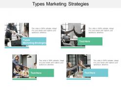 Types marketing strategies ppt powerpoint presentation pictures templates cpb