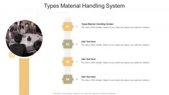 Types Material Handling System In Powerpoint And Google Slides Cpb