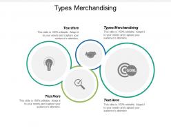 Types merchandising ppt powerpoint presentation ideas pictures cpb