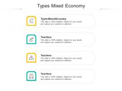 Types mixed economy ppt powerpoint presentation model designs cpb