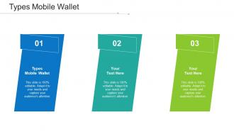 Types Mobile Wallet Ppt Powerpoint Presentation Slides Clipart Images Cpb