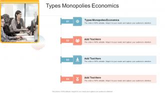 Types Monopolies Economics In Powerpoint And Google Slides Cpb