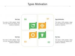 Types motivation ppt powerpoint presentation outline graphics cpb