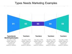 Types needs marketing examples ppt powerpoint presentation portfolio infographic template cpb