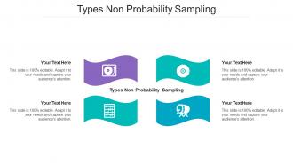 Types Non Probability Sampling Ppt Powerpoint Presentation Model Master Slide Cpb