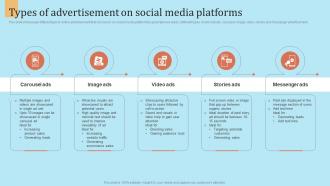 Types Of Advertisement On Social Media Platforms Outbound Marketing Strategy For Lead Generation