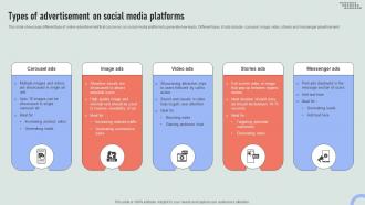 Types Of Advertisement On Social Media Platforms Overview Of Online And Marketing Channels MKT SS V