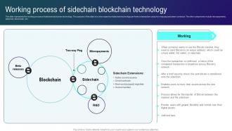 Types Of Blockchain Technologies Working Process Of Sidechain Blockchain Technology