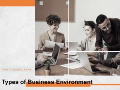 Types Of Business Environment Powerpoint Presentation Slides