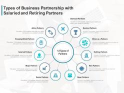 Types of business partnership with salaried and retiring partners