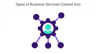 Types Of Business Services Colored Icon In Powerpoint Pptx Png And Editable Eps Format