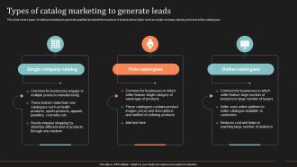 Types Of Catalog Marketing To Generate Leads Ultimate Guide To Direct Mail Marketing Strategy