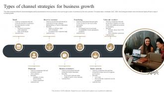 Types Of Channel Strategies For Business Growth